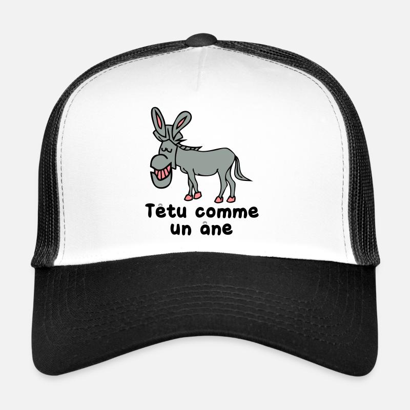 tetu comme un ane Casquette trucker 