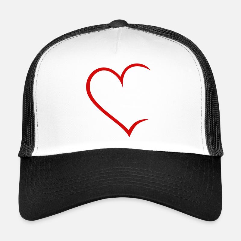 Heart open Trucker Cap