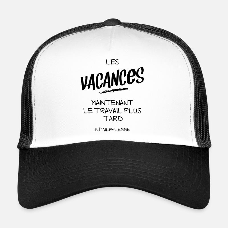 LES VACANCES Casquette trucker 