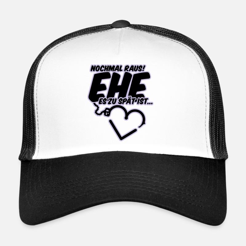 enterrement de vie de mariage de douche de mariage Casquette trucker 