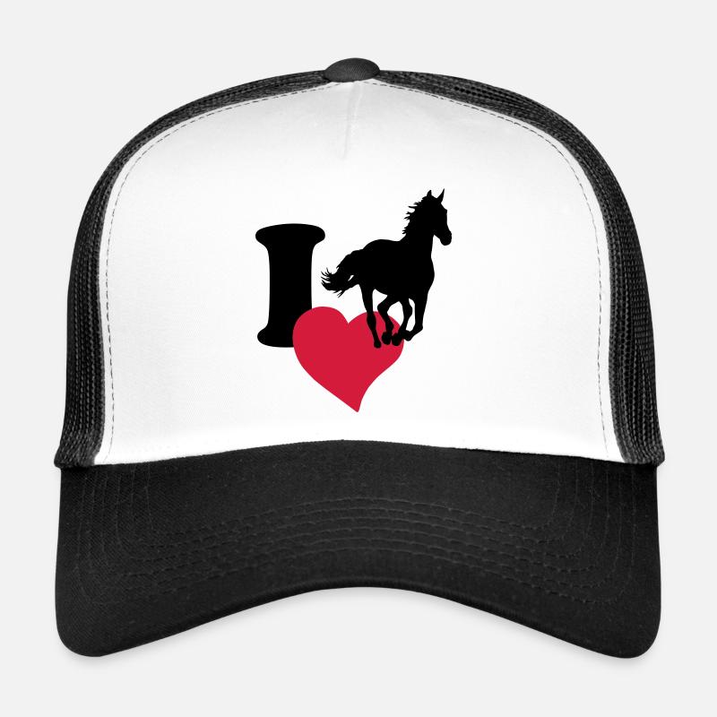 I love horses Trucker Cap