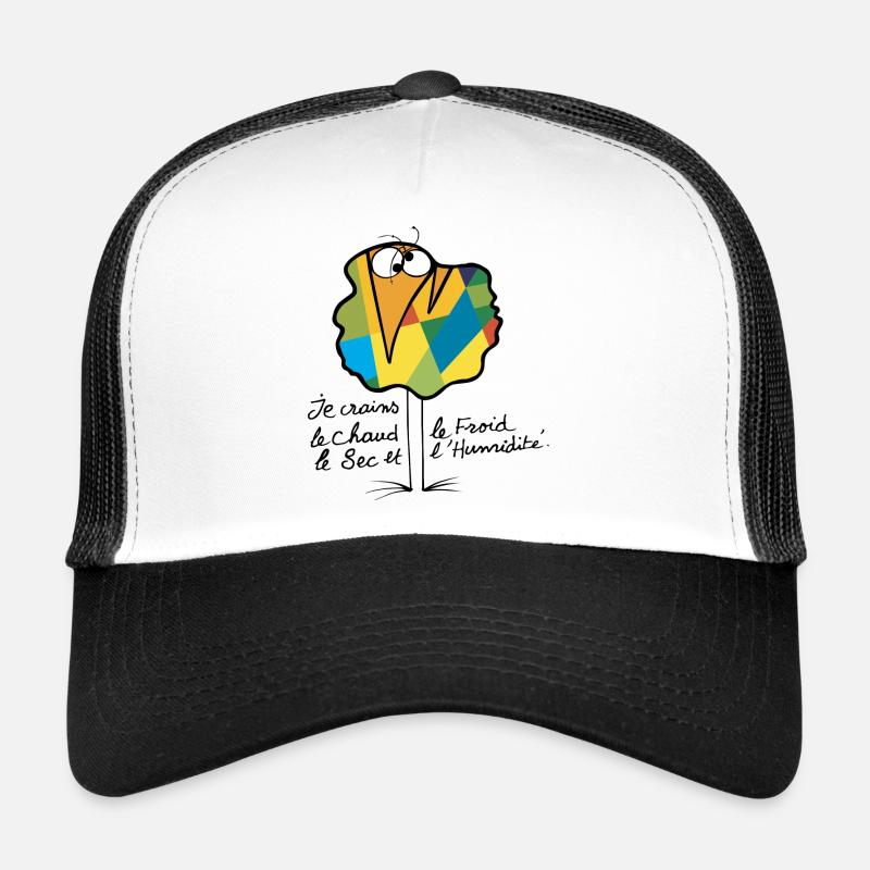 Currency Shadok N ° 02 - Trucker Cap - white/black