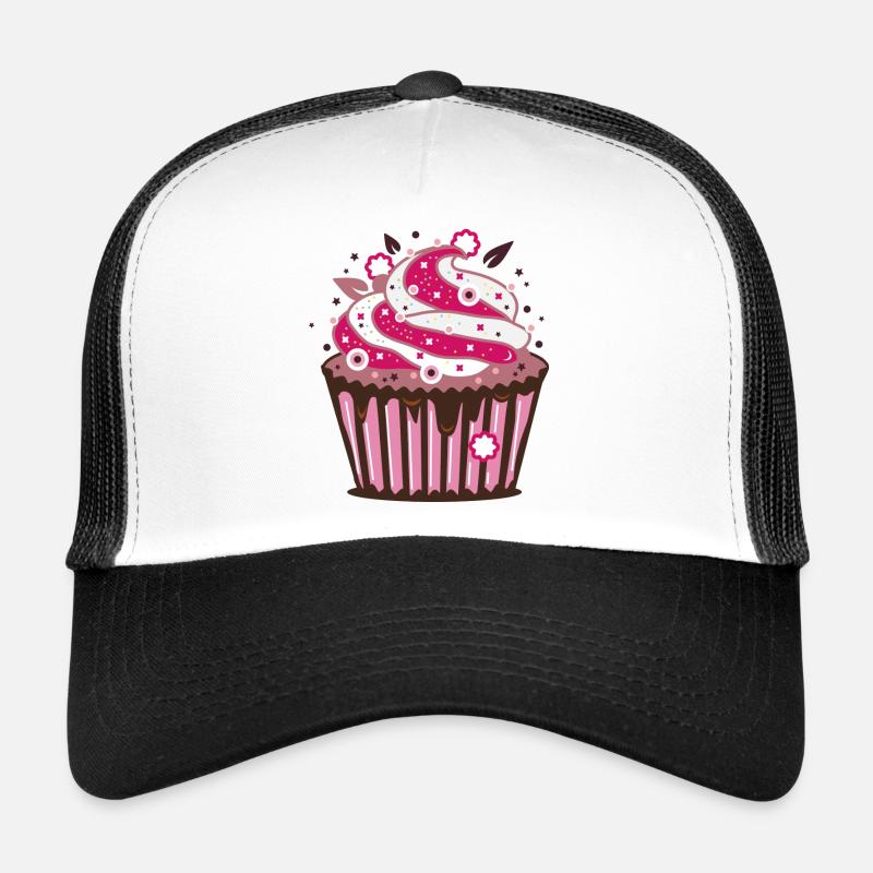 A cupcake with frosting Trucker Cap