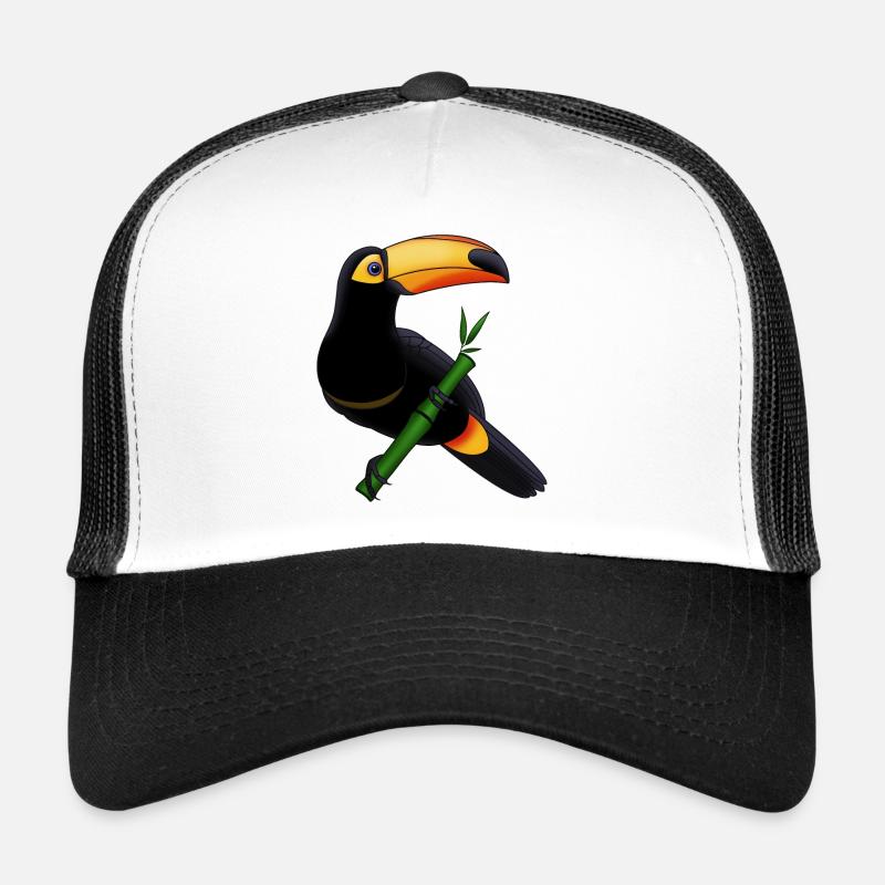 Toucan tropics rainforest gift idea Trucker Cap