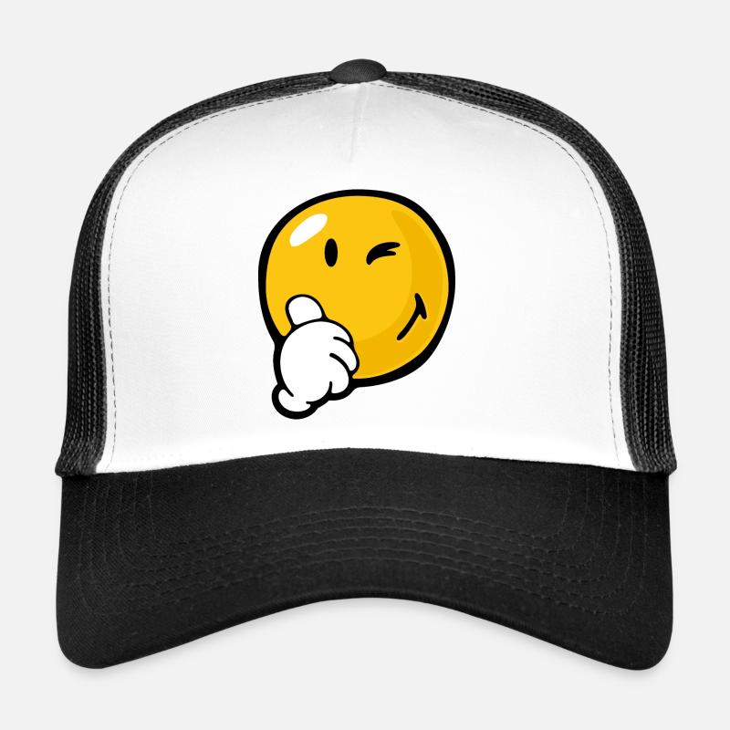 Smiley Certaint Trucker Cap