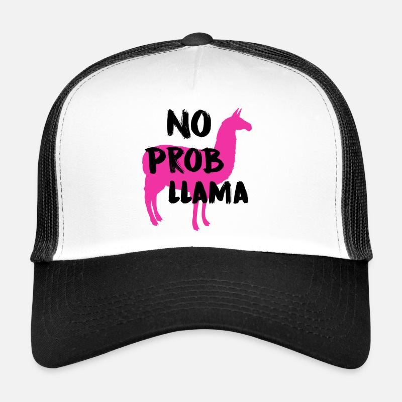 No prob llama Casquette trucker 
