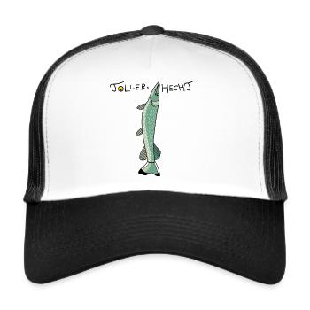 Toller Hecht - Trucker Cap - Weiß/Schwarz - Vorne