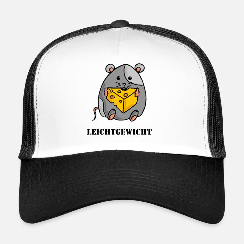Dicke Maus mit Käse Trucker Cap