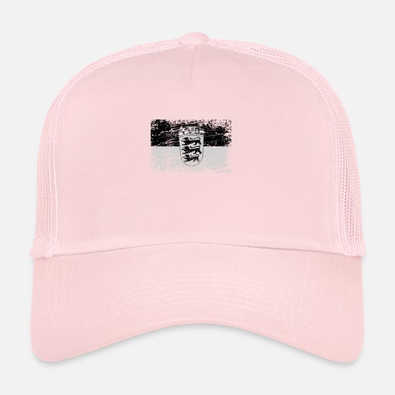 Bade-Wurtemberg Drapeau drapeau Casquette trucker 