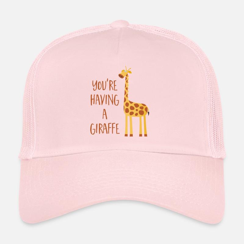 Girafe - Avoir une girafe Casquette trucker 