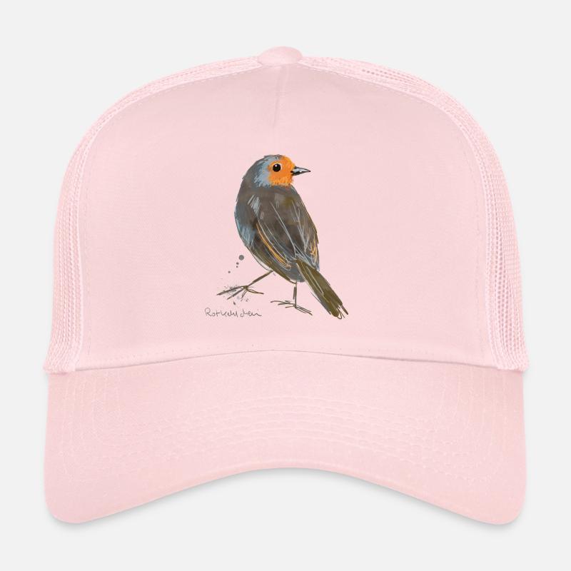 Rouge-gorge Casquette trucker 
