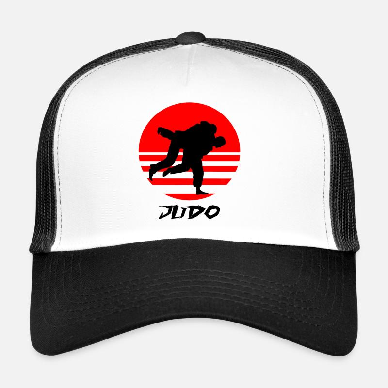 Judo - Trucker Cap - Weiß/Schwarz