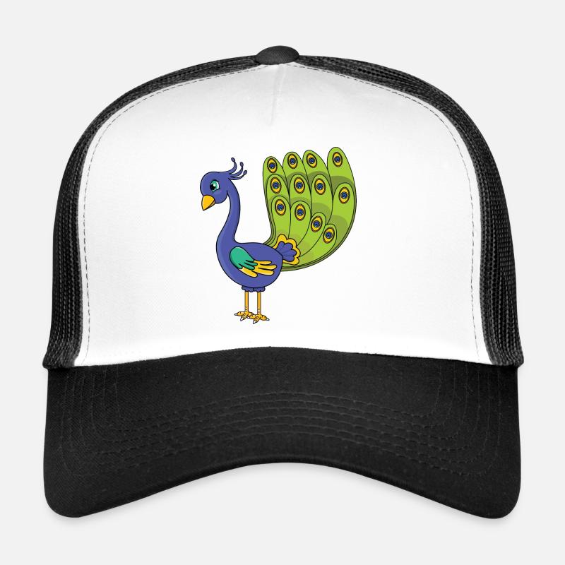 peacock Trucker Cap