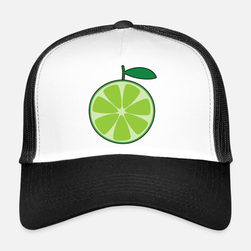 Citron vert Casquette trucker 
