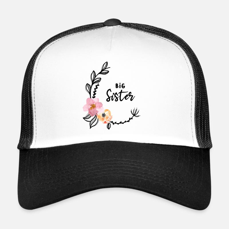 Blumenranke Große Schwester Trucker Cap