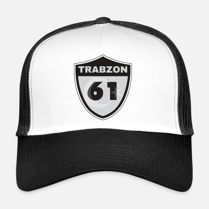Trabzon - Trucker Cap - Weiß/Schwarz