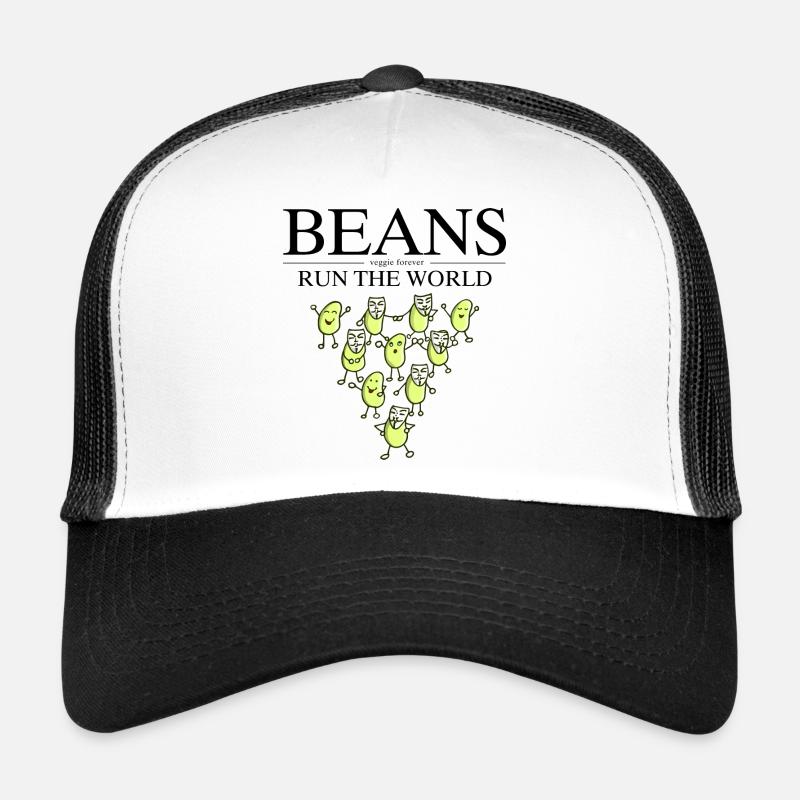 Vegan bean cool saying Trucker Cap