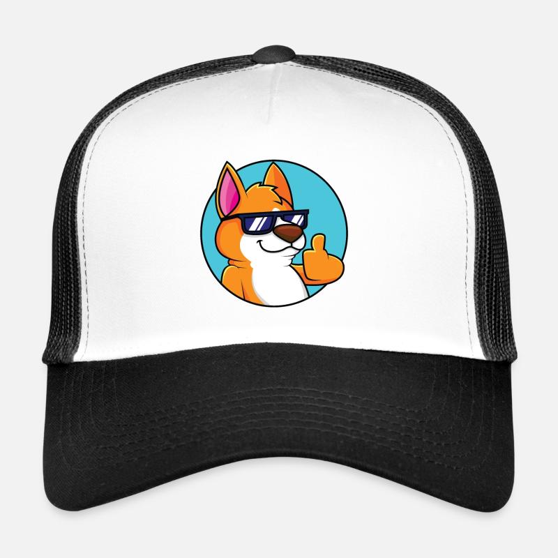Cool Fox - Pouce vers le haut Casquette trucker 
