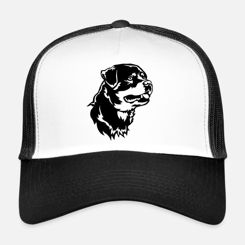Tête de Rottweiler Casquette trucker 