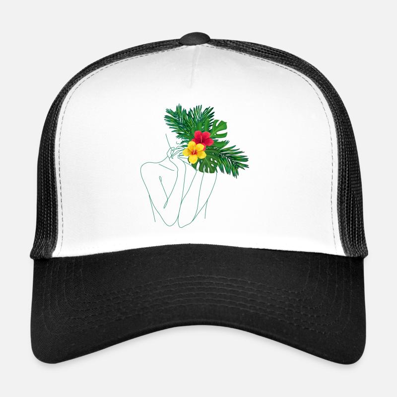 hitten flower Trucker Cap