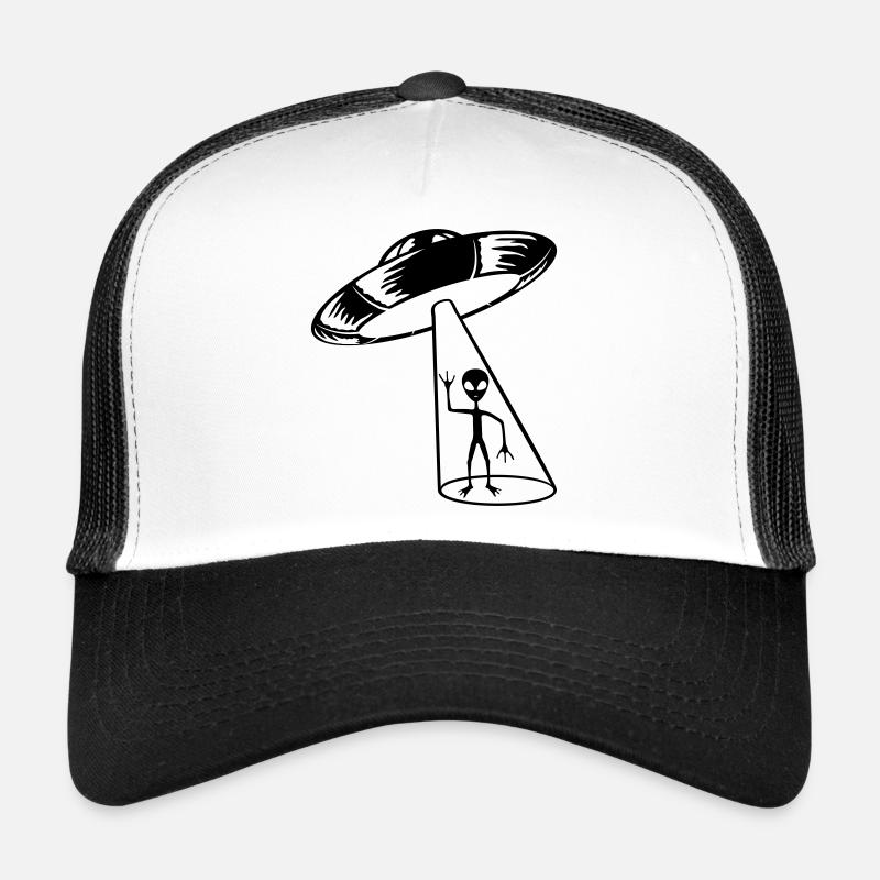Beam Ufo Alien fait signe Casquette trucker 