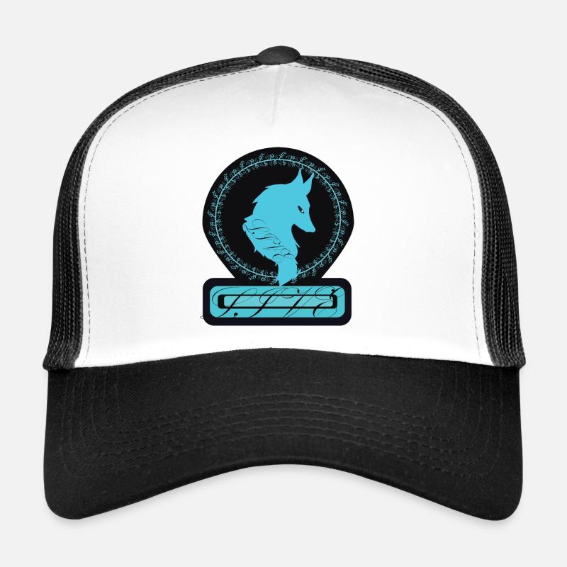 Wolf - Trucker Cap - Weiß/Schwarz