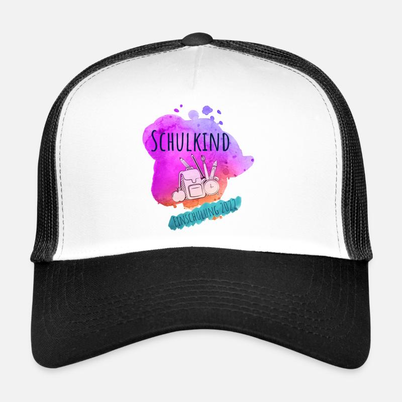 Einschulung 2022 Schulkind tolle Farben Trucker Cap