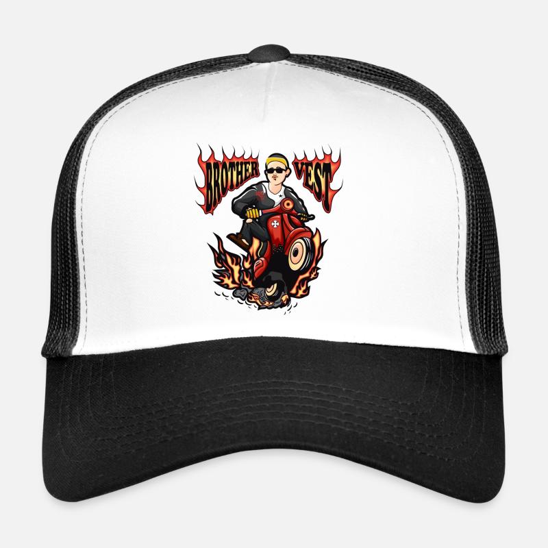 Cyclomoteur cyclomoteur Casquette trucker 