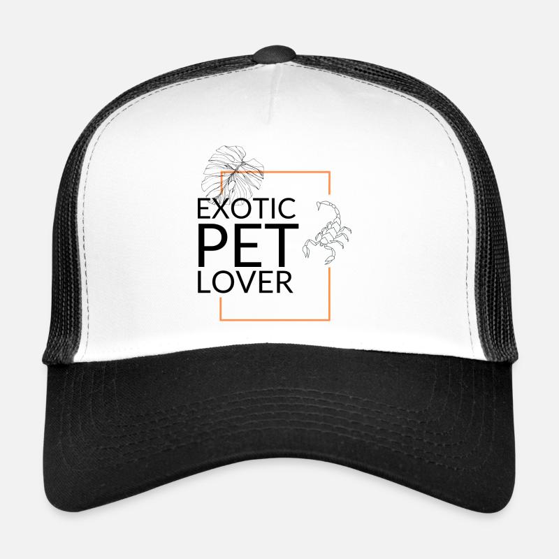 Exotic Pet Lover - Trucker Cap - Weiß/Schwarz