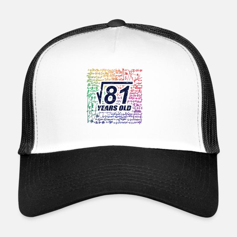 Root Division 81 ans, drôle d’amoureux des mathématiques Casquette trucker 