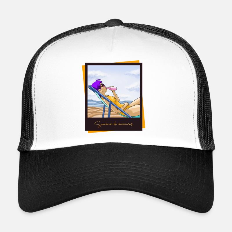 Souvenir de vacances Casquette trucker 