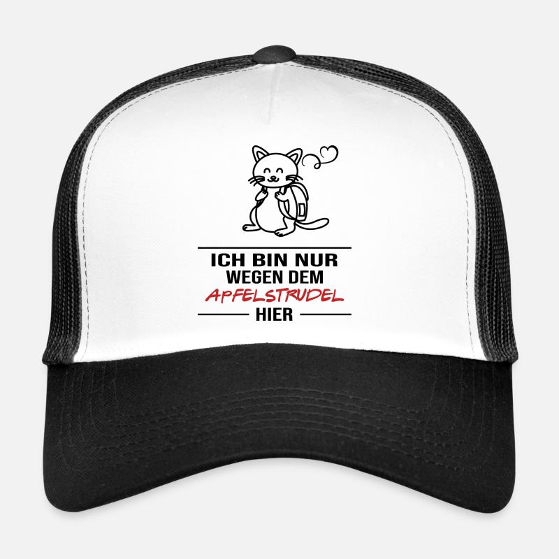 apfelstrudel kaiserschmarrn bergwandern gipfelbuch Trucker Cap