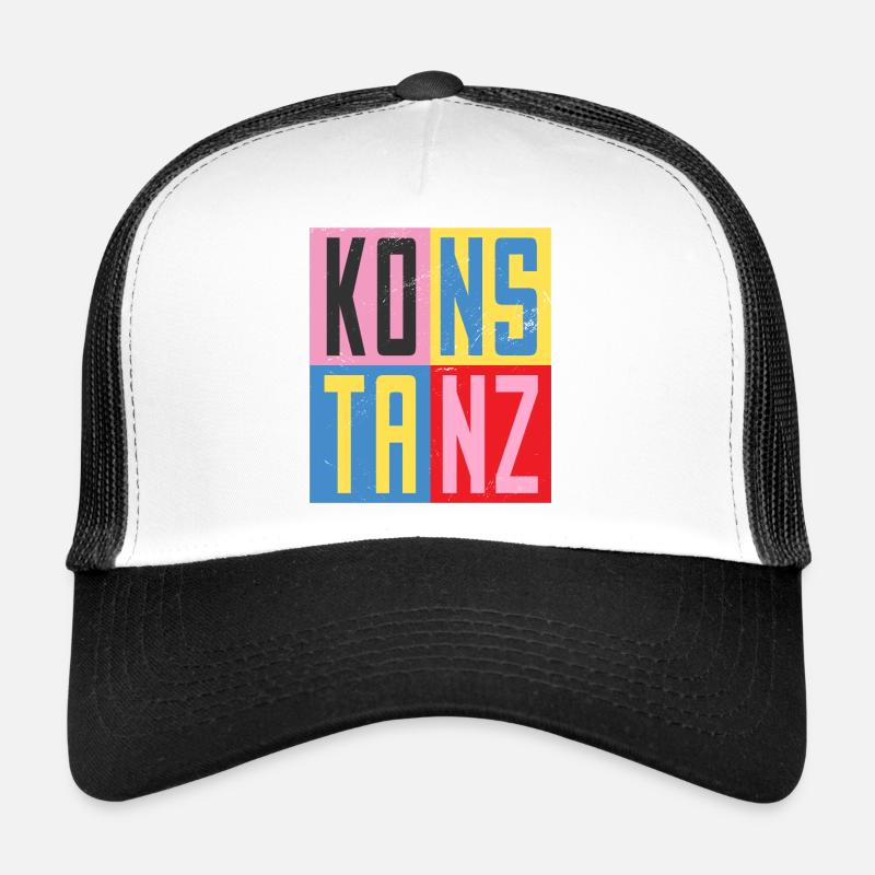 Constance cities design Trucker Cap