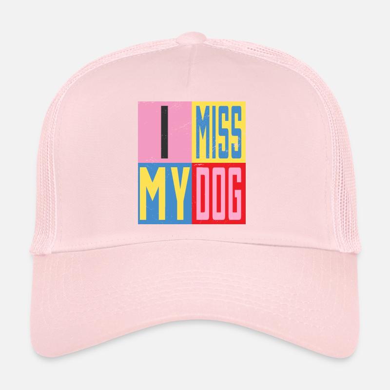 Mon chien me manque Casquette trucker 