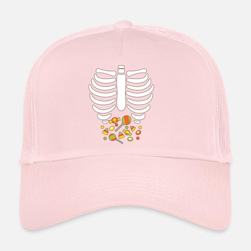 Spooky Scary Ribs Bonbons Halloween Süßes oder Saures Trucker Cap
