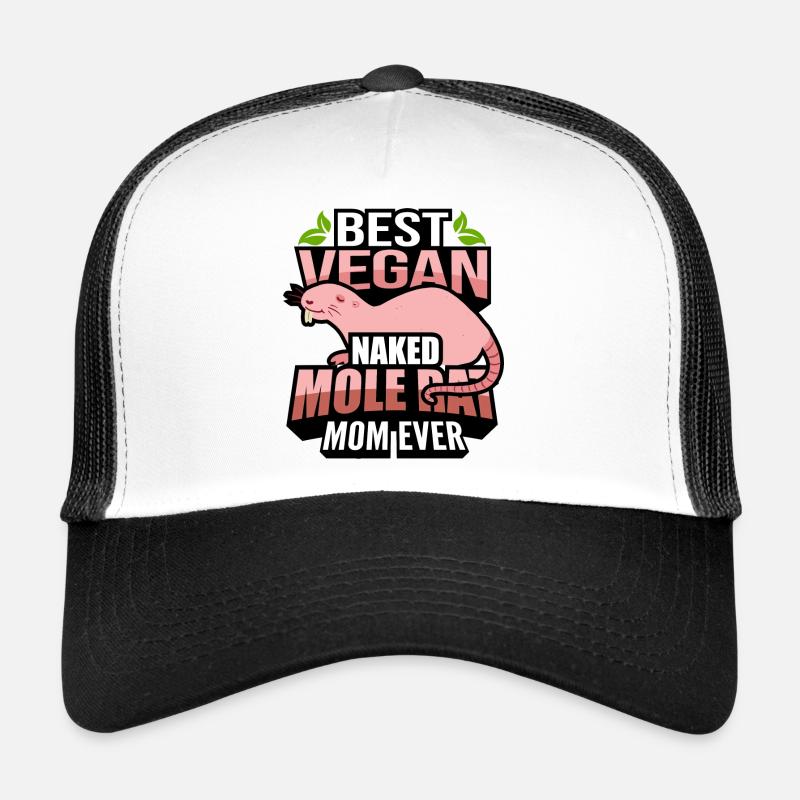 Naked mole rat vegan Trucker Cap