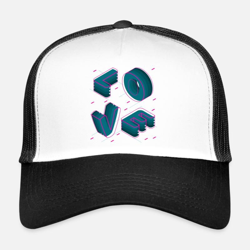 Graphique LOVE Casquette trucker 