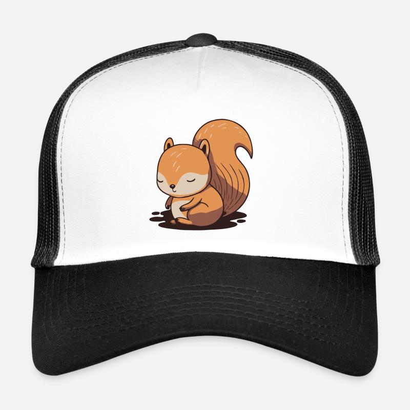 Eichhoernchen Squrirrel Comic Cute Kawaii 1 Trucker Cap