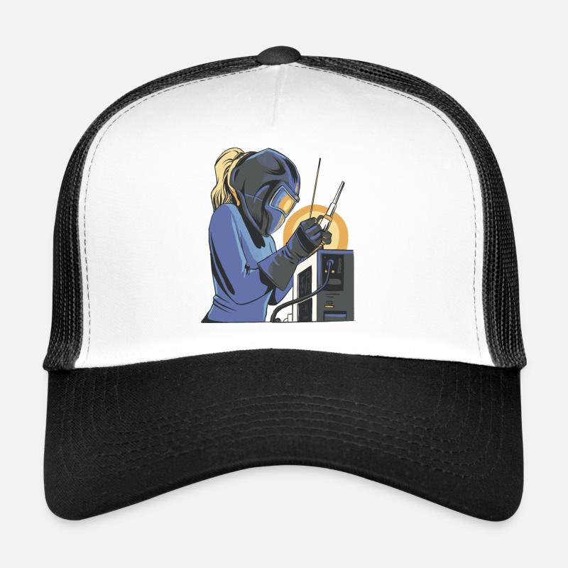 Welder Mama pour soudeurs et Casquette trucker 