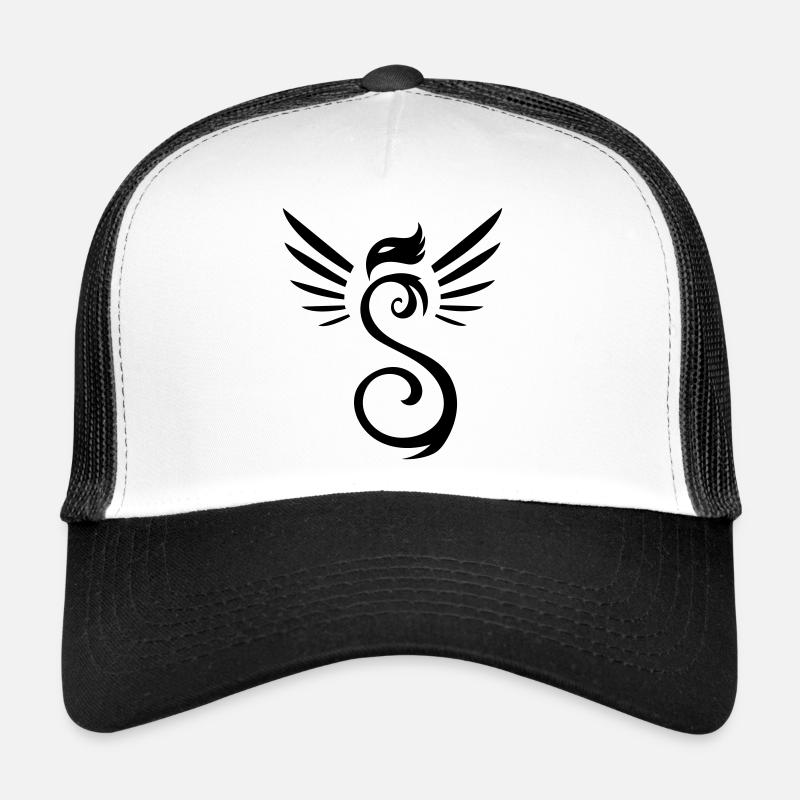 Phoenix 04 - Casquette trucker  - blanc/noir