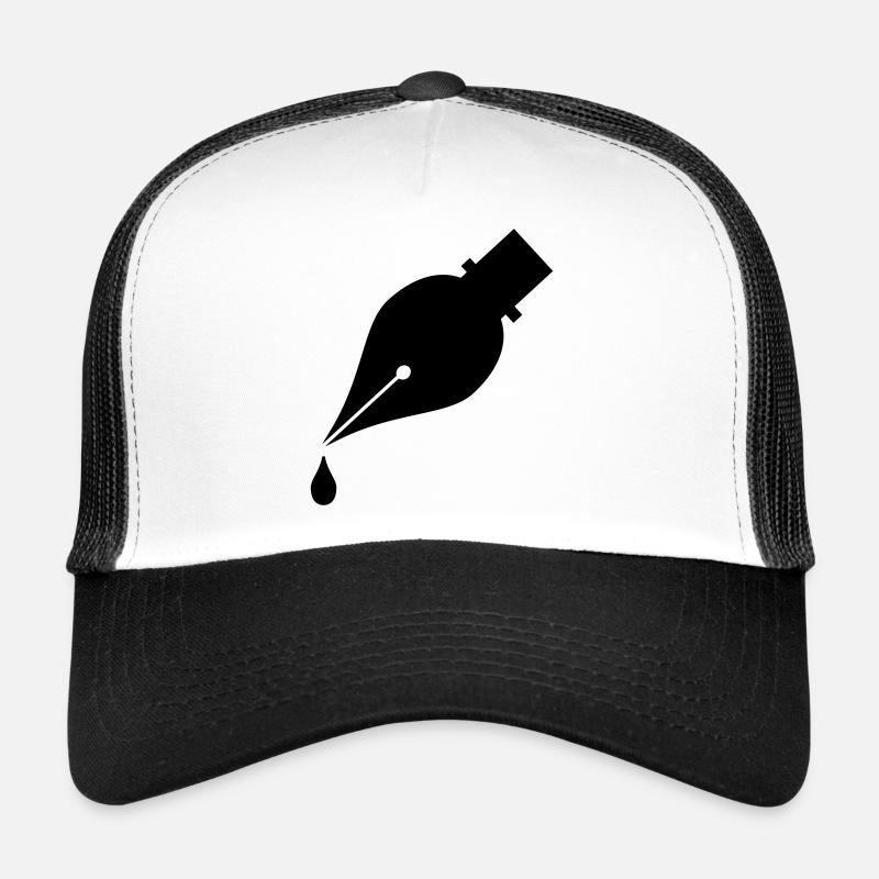 Stylo à encre avec goutte d’encre Casquette trucker 