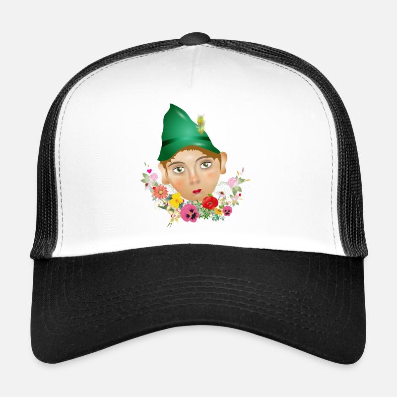 Le Seppel ou Seppl comme portrait de poupée Casquette trucker 