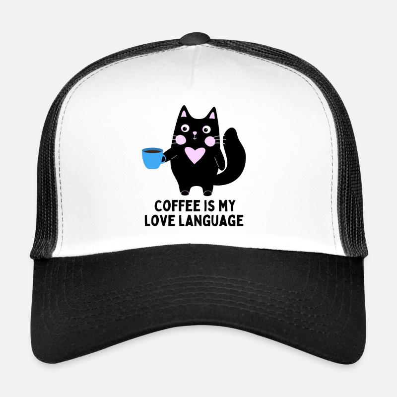 nicht morgens, mürrisch am Morgen, brauche einen Kaffee Trucker Cap