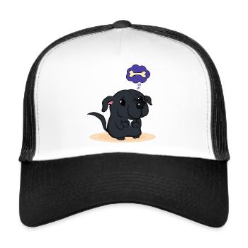 Staffy - Trucker Cap - white/black - Front