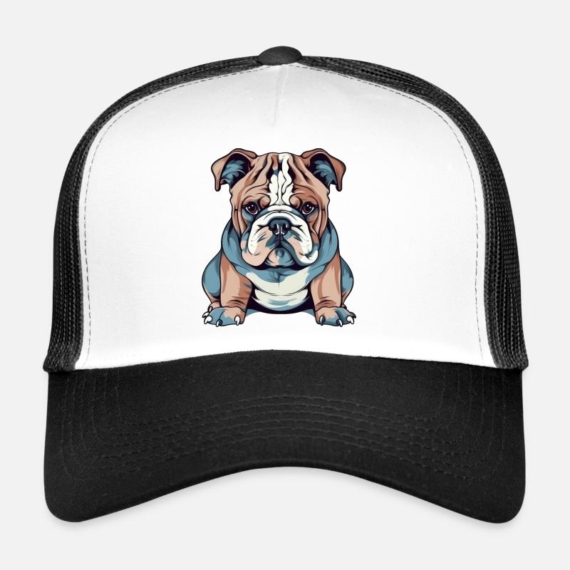Bouledogue français Casquette trucker 
