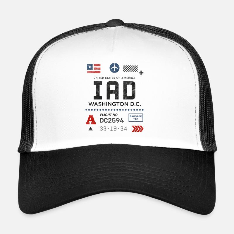 Washington airport tag Trucker Cap