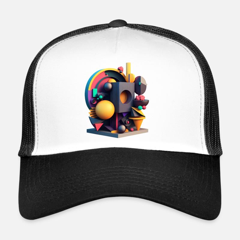 ..3D Casquette trucker 
