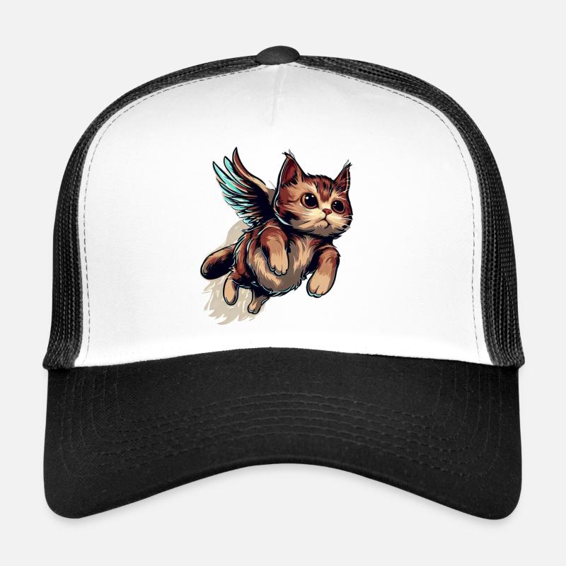 Fliegende Katze Trucker Cap