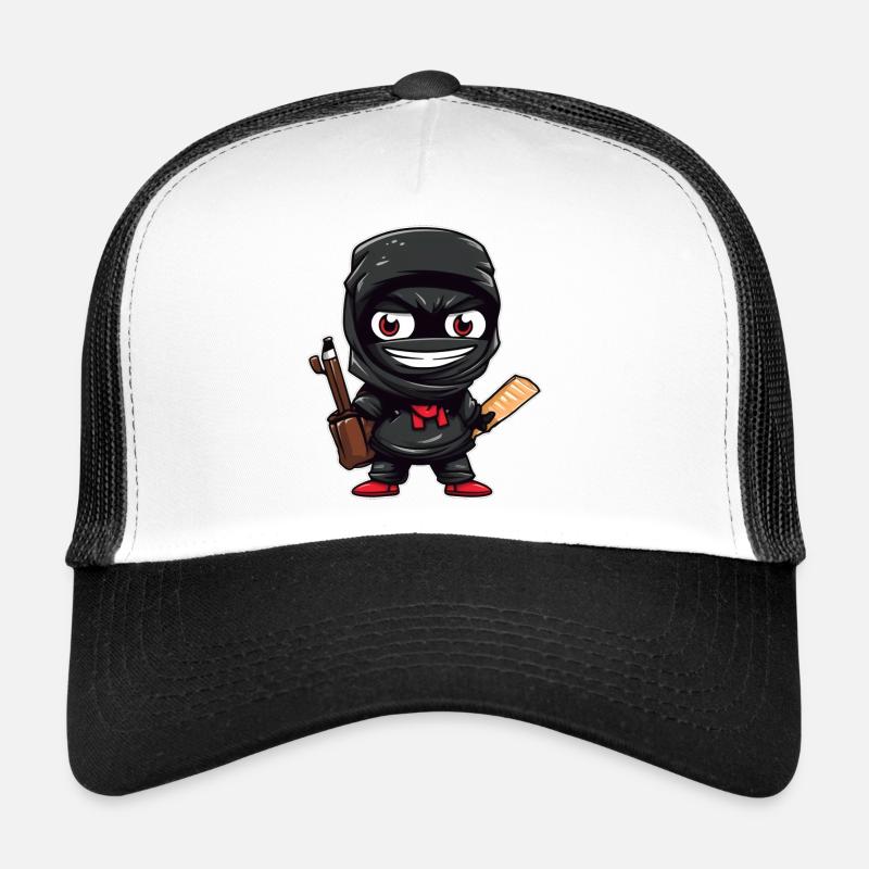 school ninja Trucker Cap