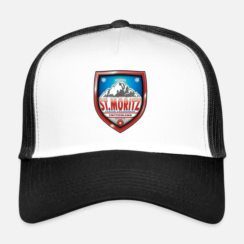 St. Moritz Suisse Casquette trucker 